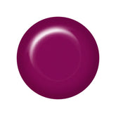 IBD Pep Squad gel swatch, a medium berry-toned magenta with full-coverage shine and lively color impact.